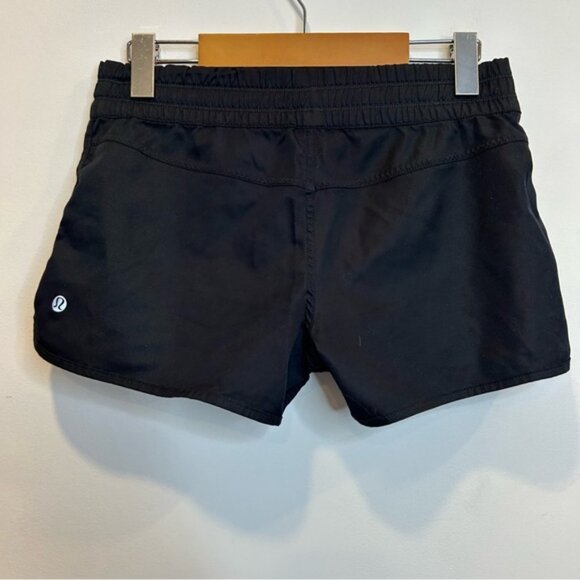 Lululemon Eyelet Trim Shorts Black - Picture 3 of 6